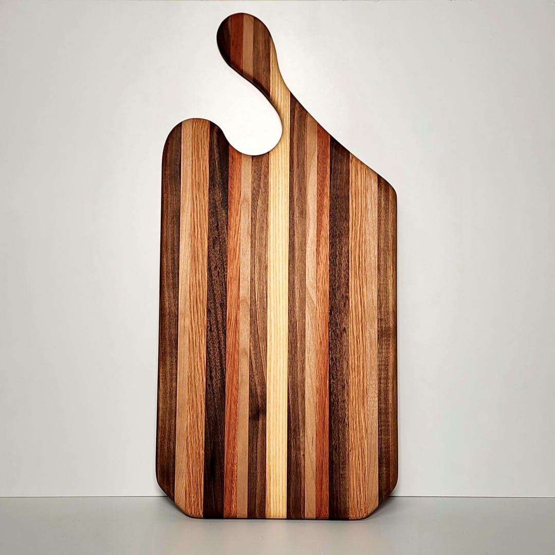 Cutting Board #5 with Grooved Edge – Heartland Forest