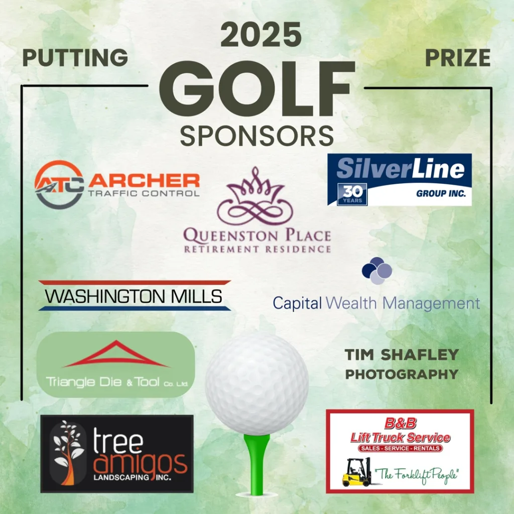 Prize and putting sponsors