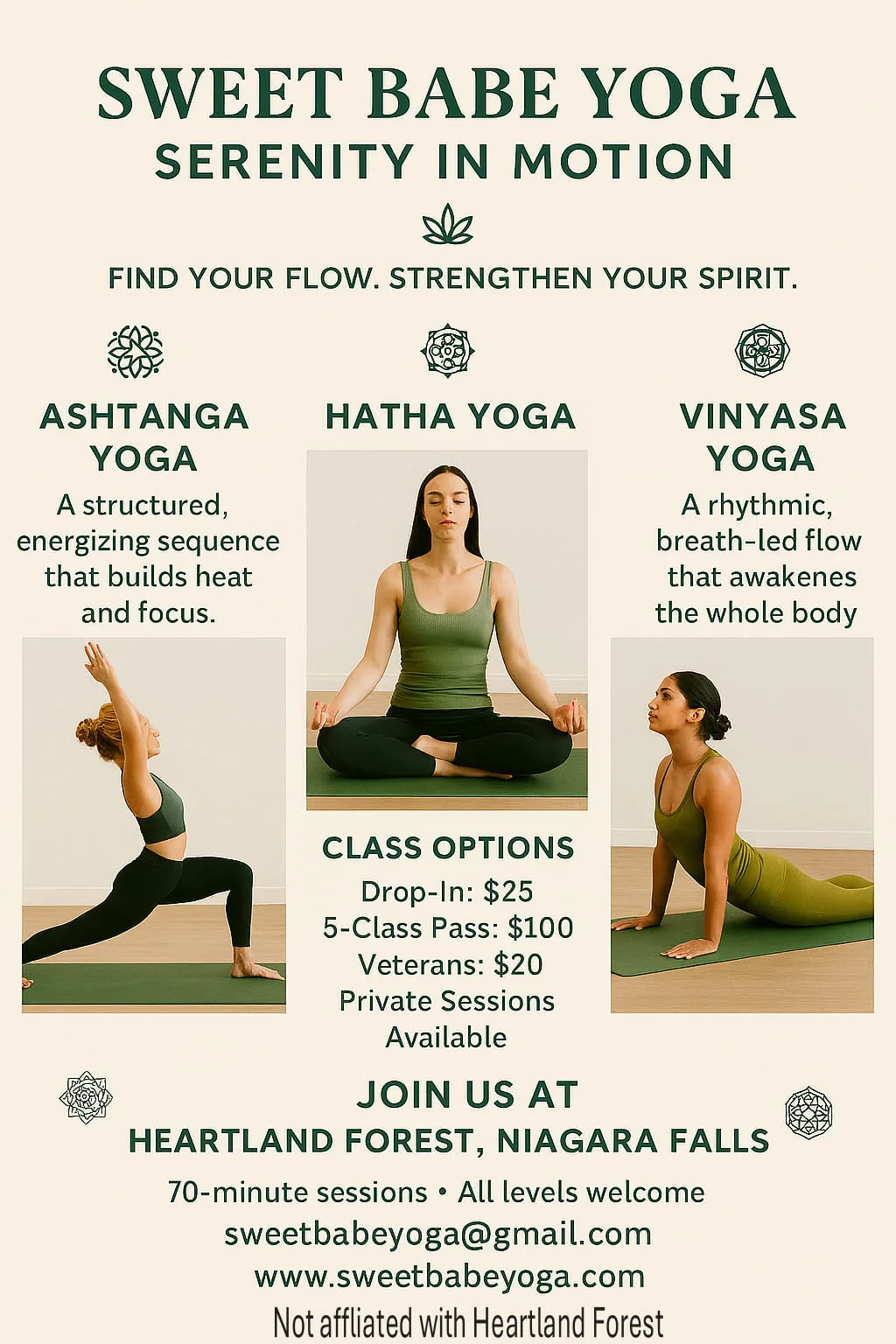 Sweet Babe Yoga Ad Sweet Babe Yoga Ad