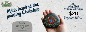 (ADULT) Métis inspired dot painting workshop