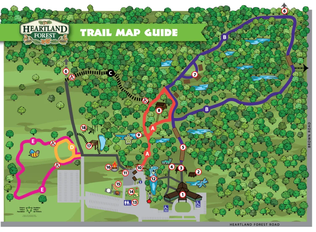 Trail map